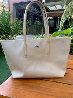 Lacoste Authentic Yellow Gold Large Tote bag