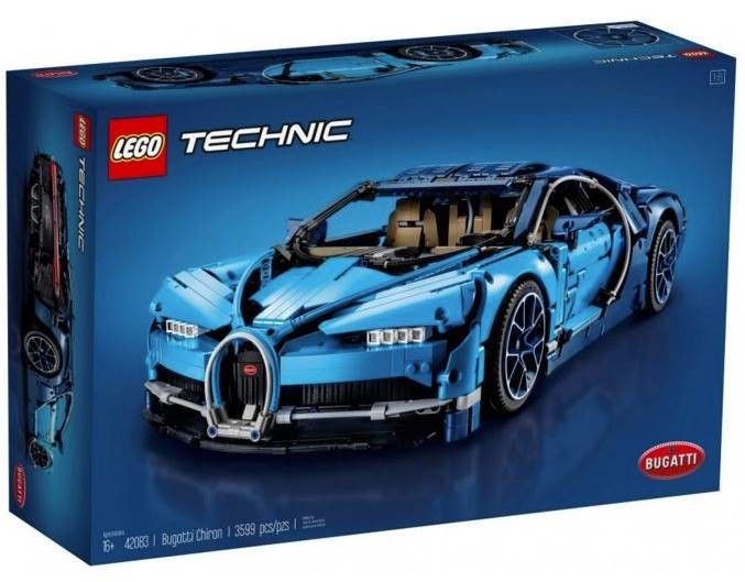 LEGO 42083 Technic Bugatti Chiron Brown box condition Hobbies