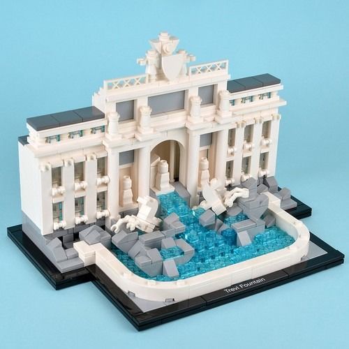 Lego Architecture Trevi Fountain 21020 new Hobbies Toys Toys Games on Carousell