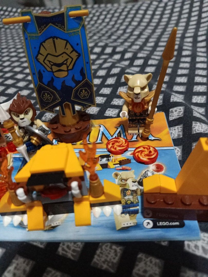 Lego Chima (Category: Lego & Building Sets) located in Rizal. Submitted by bien_aime (Listing ID 1229763225, Image 3). Description: complete set only manual.
