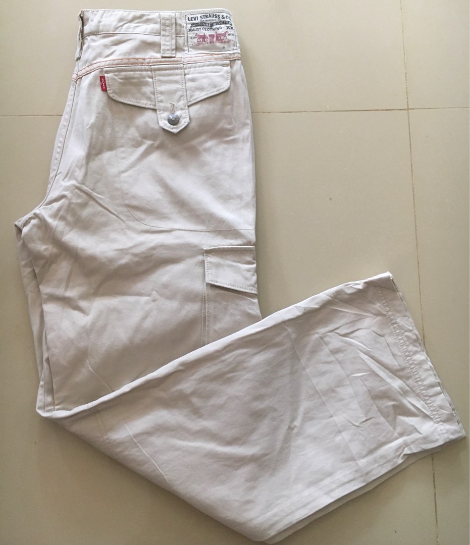 Levis khaki cArgo pants on Carousell