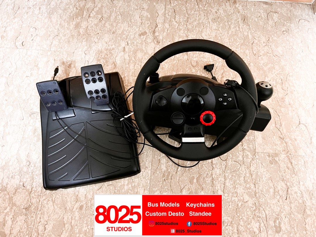 Logitech Driving Force GT, Video Gaming, Gaming Accessories ...
