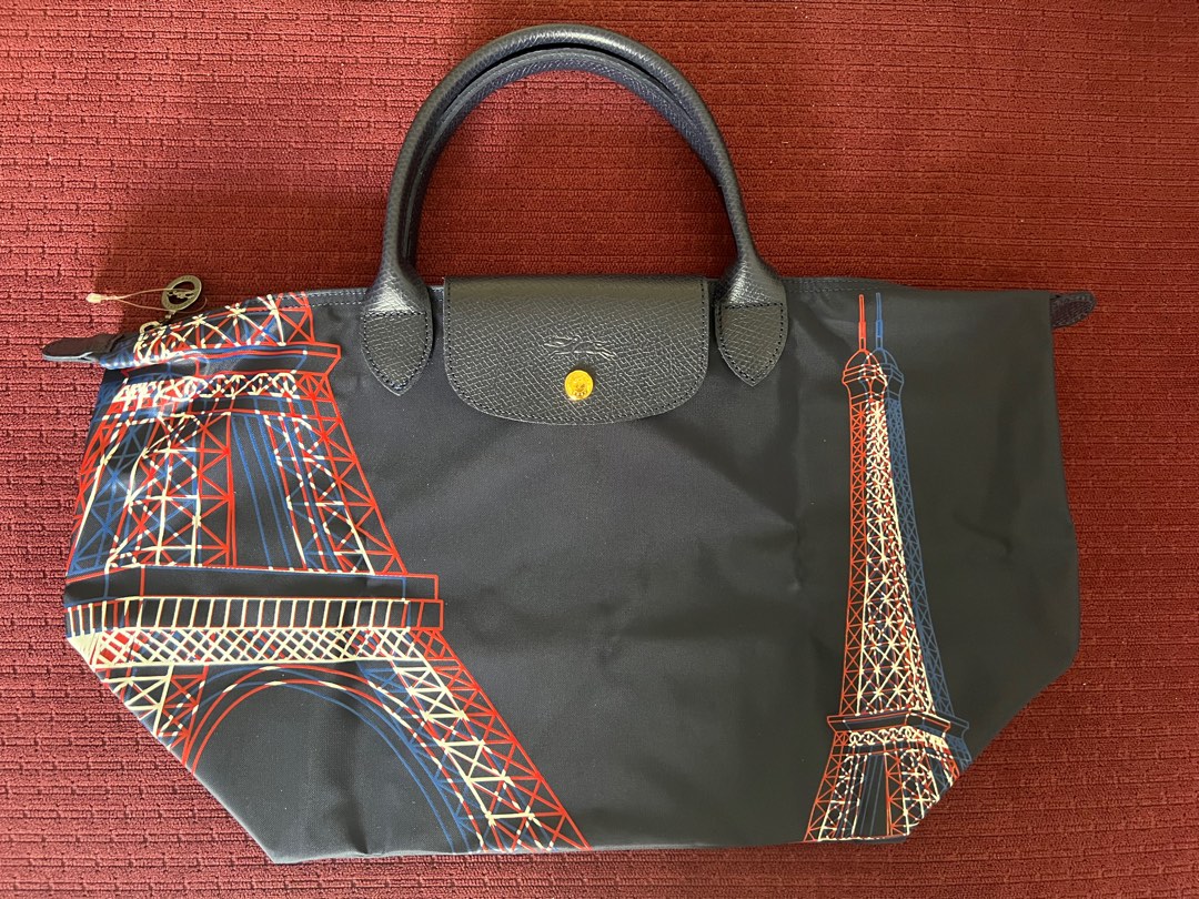 Longchamp Le Pliage - Limited Edition Eiffel Tower