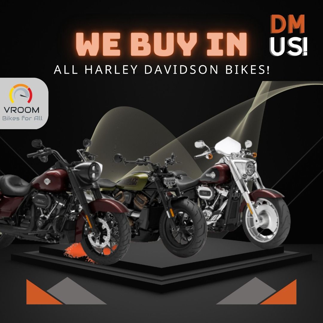 Looking for Harley Buying in All Harley Davidson bikes Scrap and Export Motorcycles Motorcycles for Sale Class 2 on Carousell