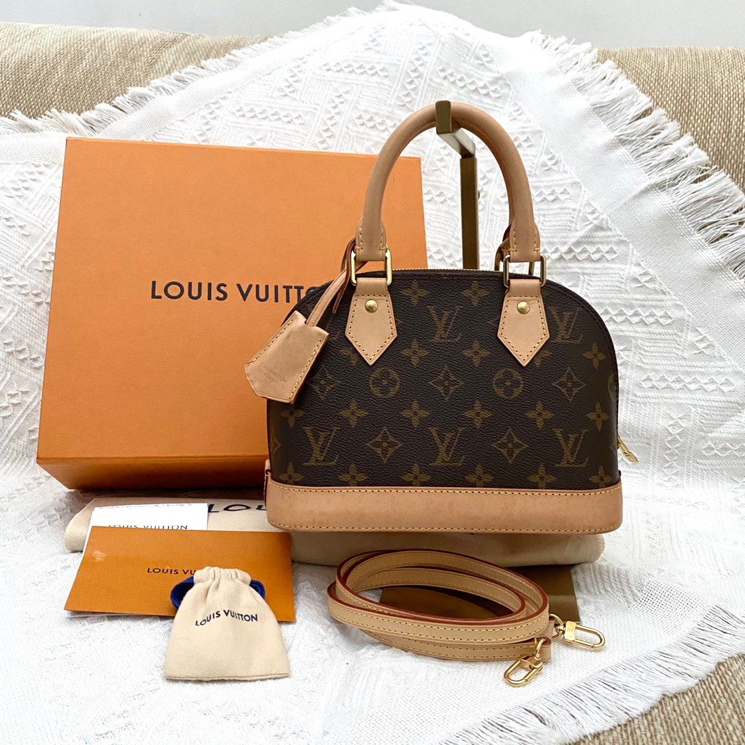 Authentic Louis Vuitton Monogram Alma PM, Luxury, Bags & Wallets on  Carousell