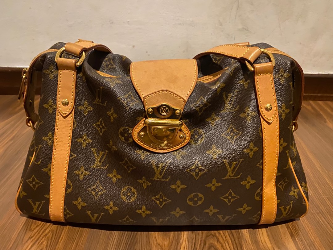 Louis Vuitton stresa GM mono authentic, Fesyen Wanita, Tas