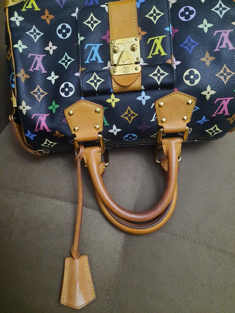 Authentic Louis Vuitton Trouville Black Monogram Multicolor Bag, Luxury,  Bags & Wallets on Carousell