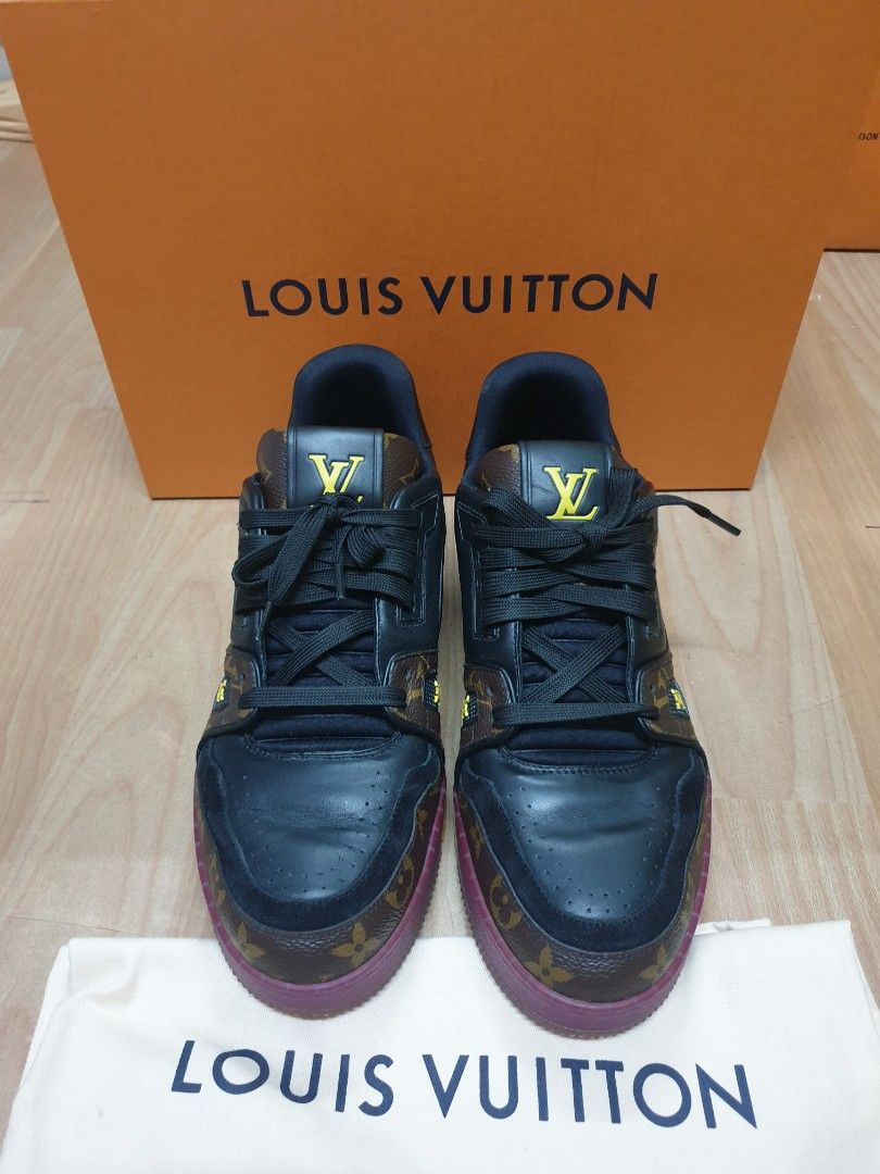 Louis Vuitton - Authenticated FRONTROW Trainer - Leather Brown for Women, Very Good Condition