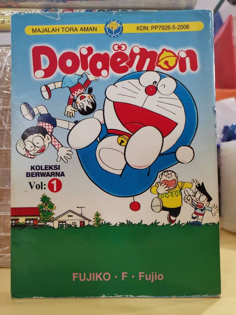 (MAL) Doraemon Koleksi Berwarna Vol.1 Vol.2 Vol.3 Vol.6, Hobbies & Toys ...