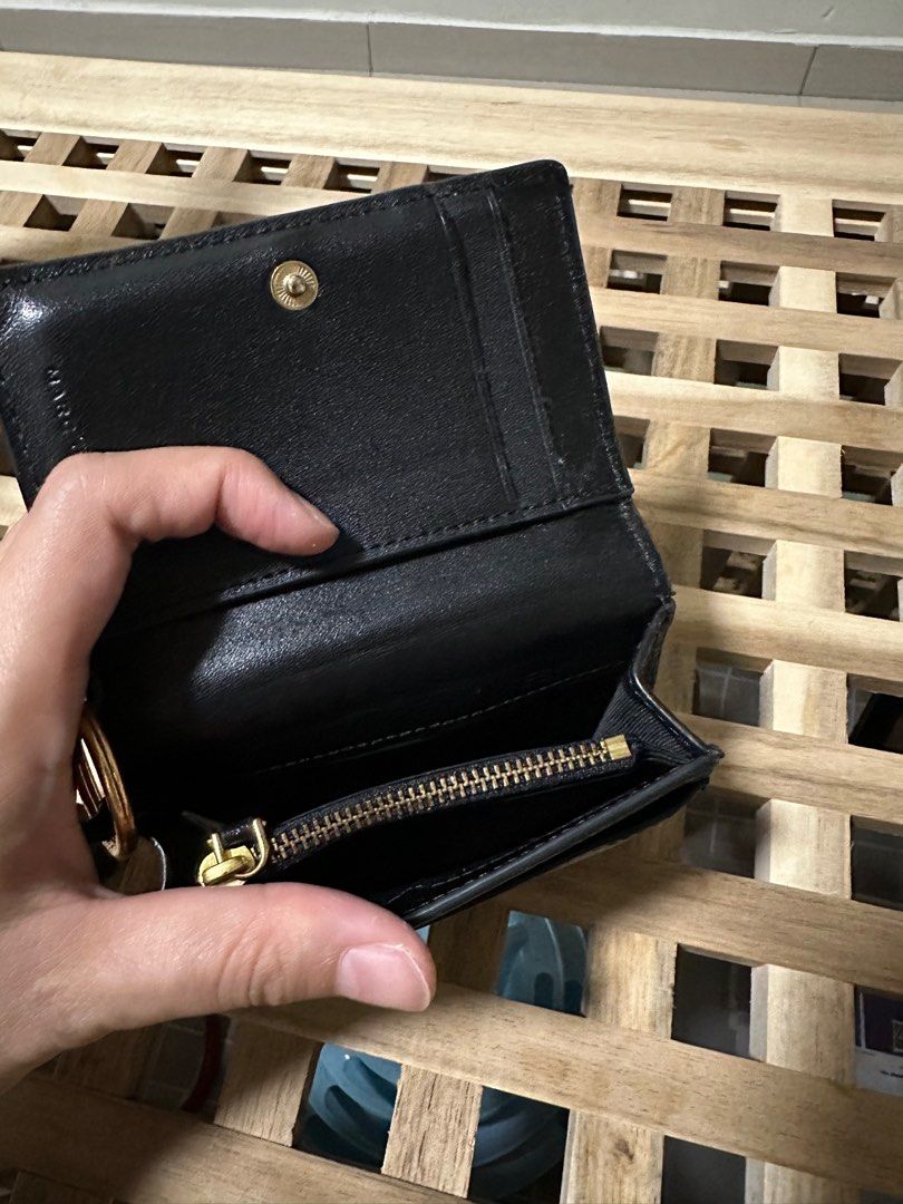 Marc Jacobs Black 'The Mini Compact' Wallet