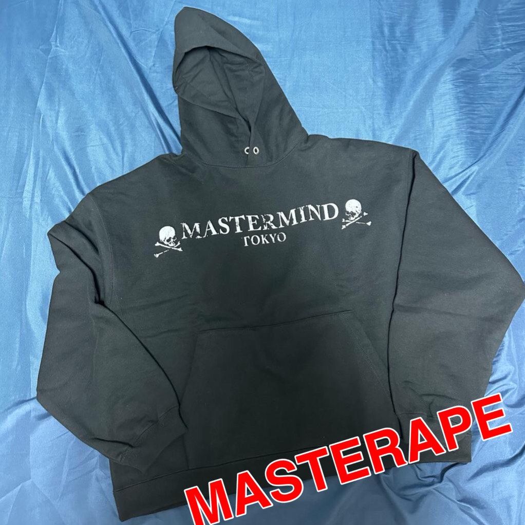 東京限定Mastermind Tokyo 店鋪限定大骨hoodie pullover 帽衫big skull