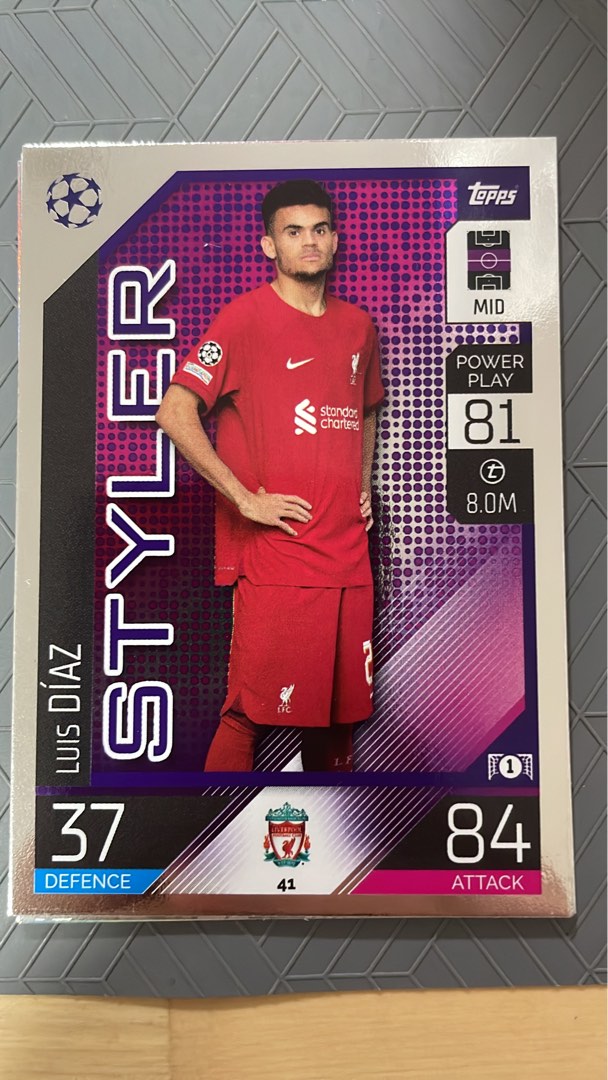 Match Attax 22/23 styler Luis Dias Hobbies Toys Memorabilia