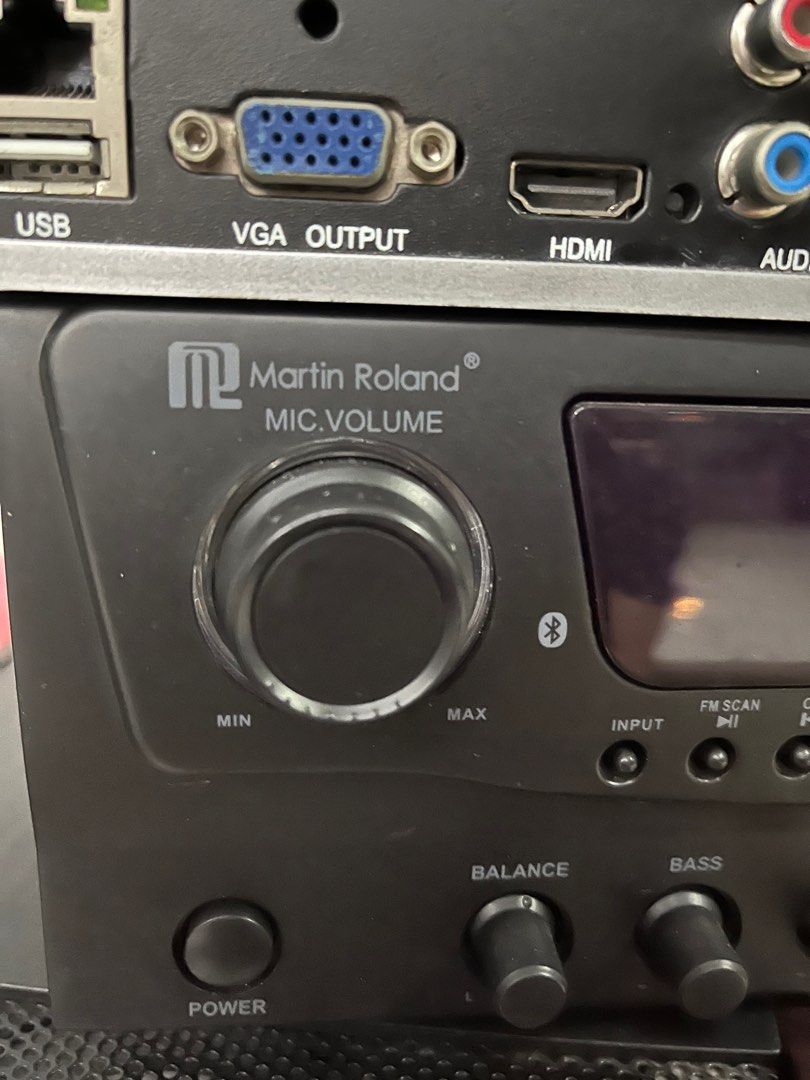 System Martin Roland MB Karaoke System with Martin Roland Karaoke Speaker System, Audio ...