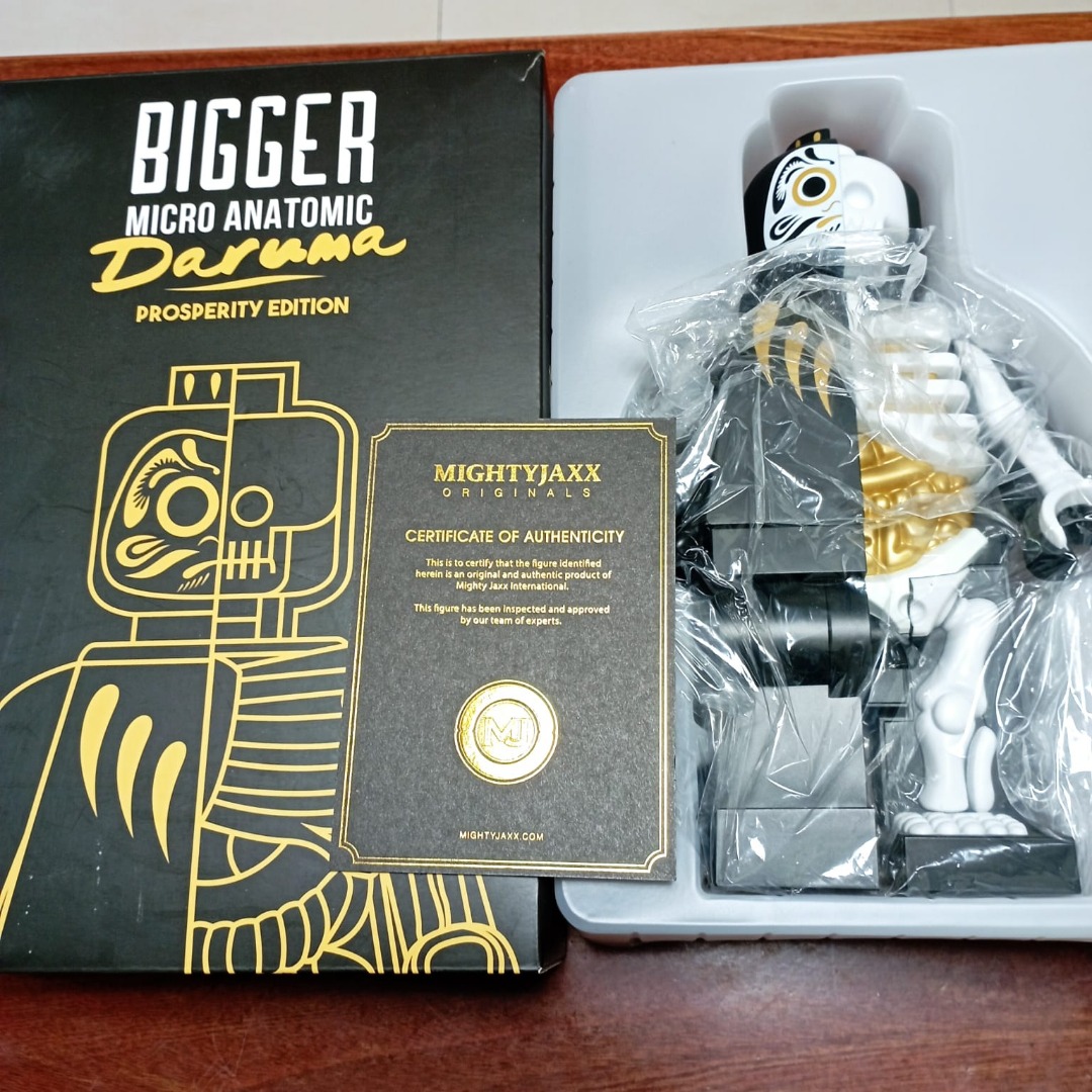 Mighty Jaxx - Bigger Micro Anatomic - Daruma, 興趣及遊戲, 收藏品及