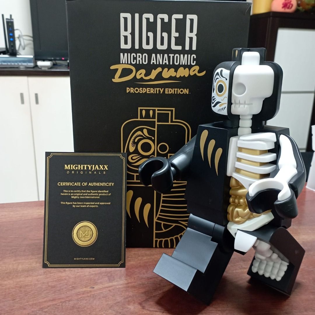 Mighty Jaxx - Bigger Micro Anatomic - Daruma, 興趣及遊戲, 收藏品及