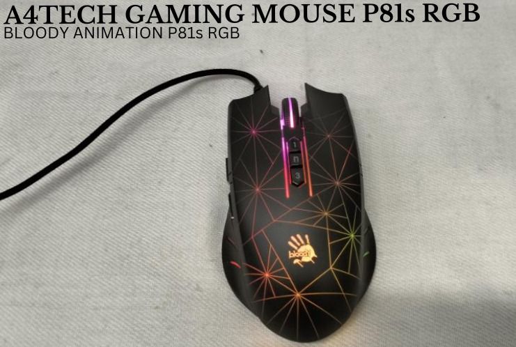 MOUSE P81s RGB A4TECH BLOODY ANIMATION GAMING, Computers & Tech, Parts ...