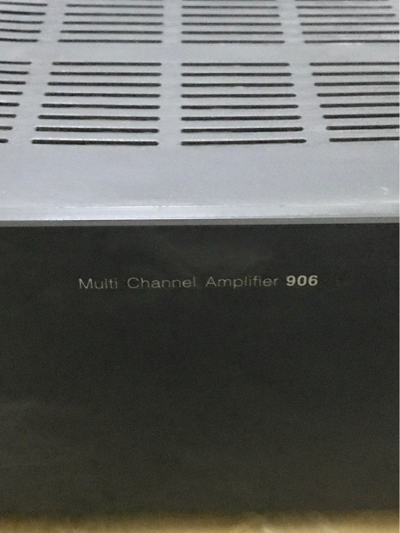 NAD Multi Channel Power Amplifier 906, 音響器材, Soundbar、揚聲器、藍牙喇叭、耳擴