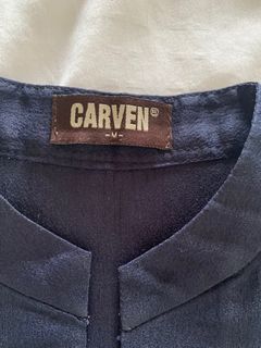 Navy blouse