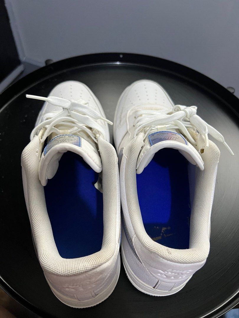 nike air force 1 low oversized swoosh white racer blue