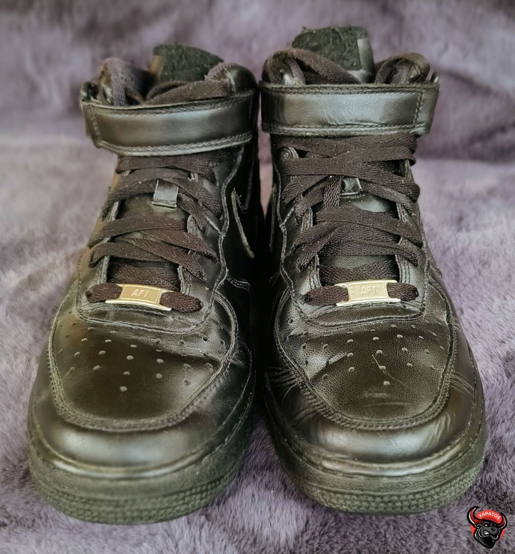 Black air force 1 mens sale sales
