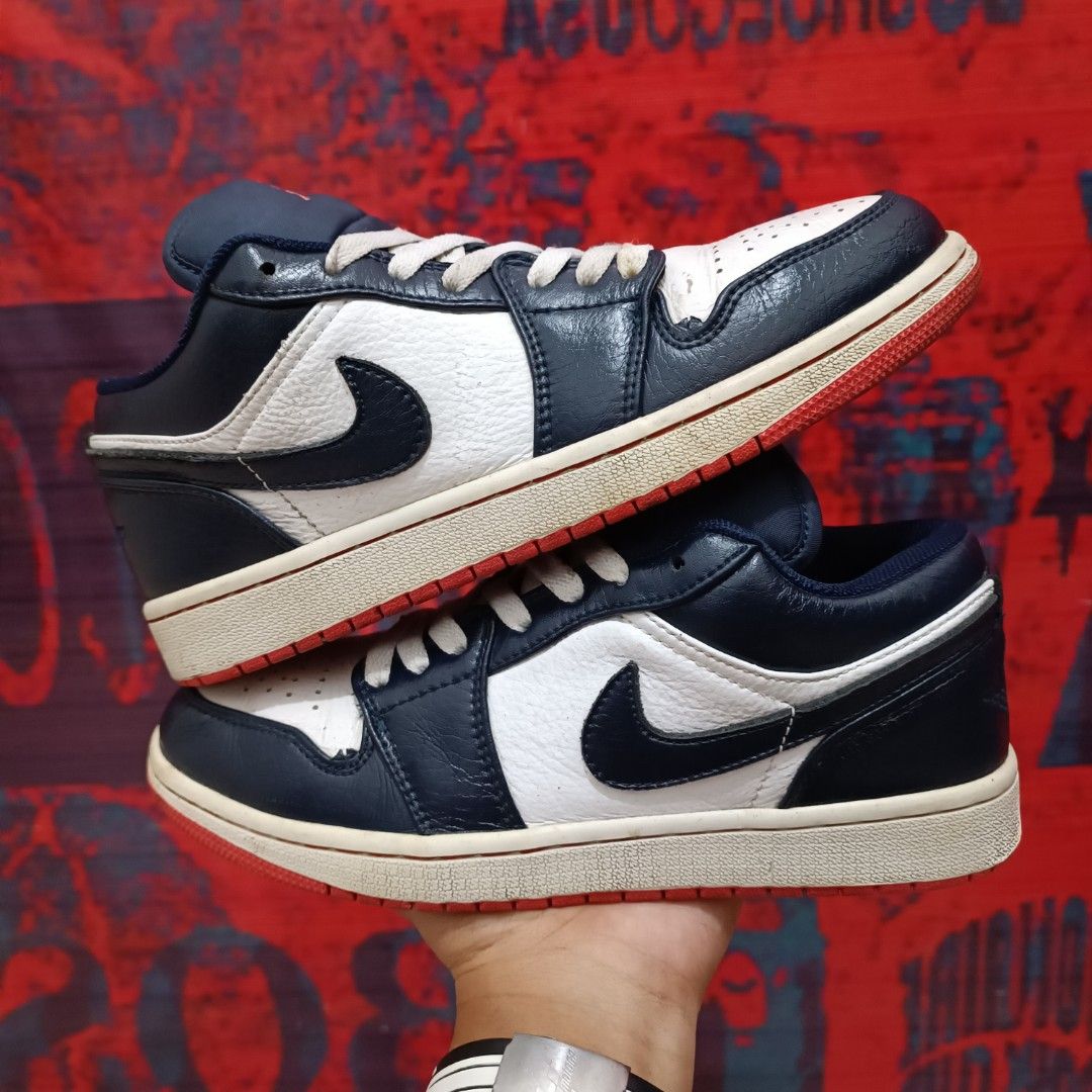 nike air jordan 1 low obsidian