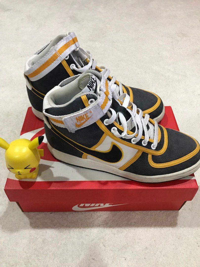 Nike vandal black best sale gold