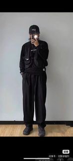 Nike vest工裝背心 黑 M