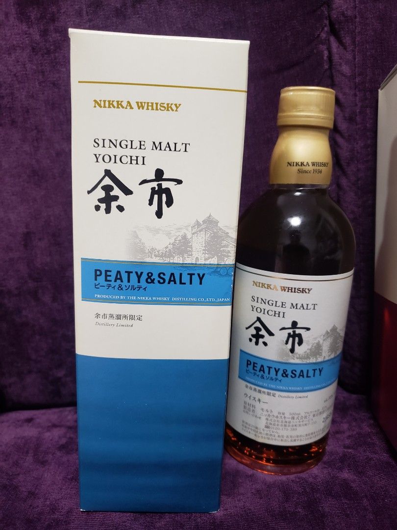 Nikka Yoichi 余市Single Malt Whisky Peaty & Salty，Sherry & Sweety