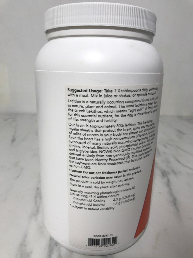 Now NonGMO Lecithin Granules for sale, Health & Nutrition, Health