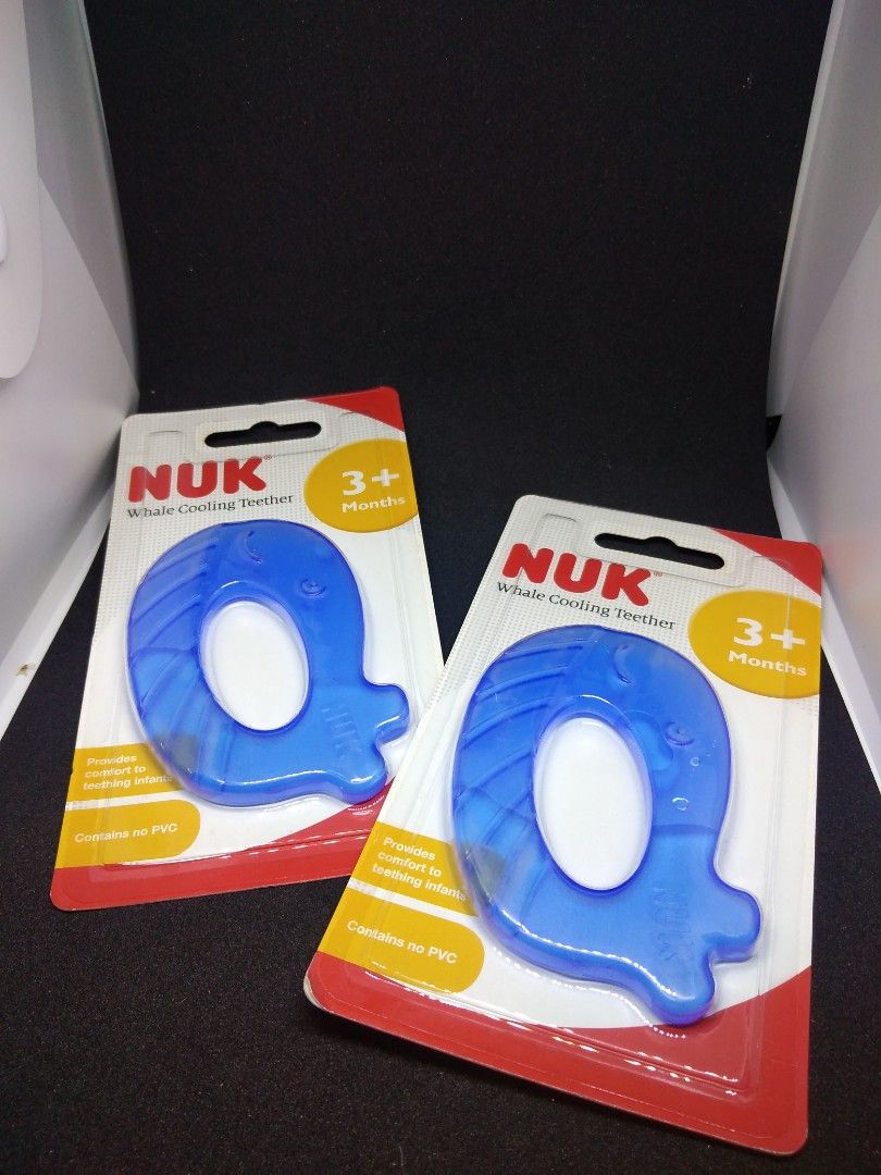 Nuk freeze pops and teether (Category: Soothers & Pacifiers) located in Las Pinas. Submitted by mommys_koleksyon011 (Listing ID 1229821784, Image 2). Description: Teether 50 each Freeze pops 300.