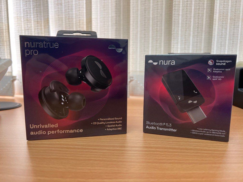 NuraTrue Pro 完全ワイヤレスイヤホン Qualcomm aptX - オーディオ機器