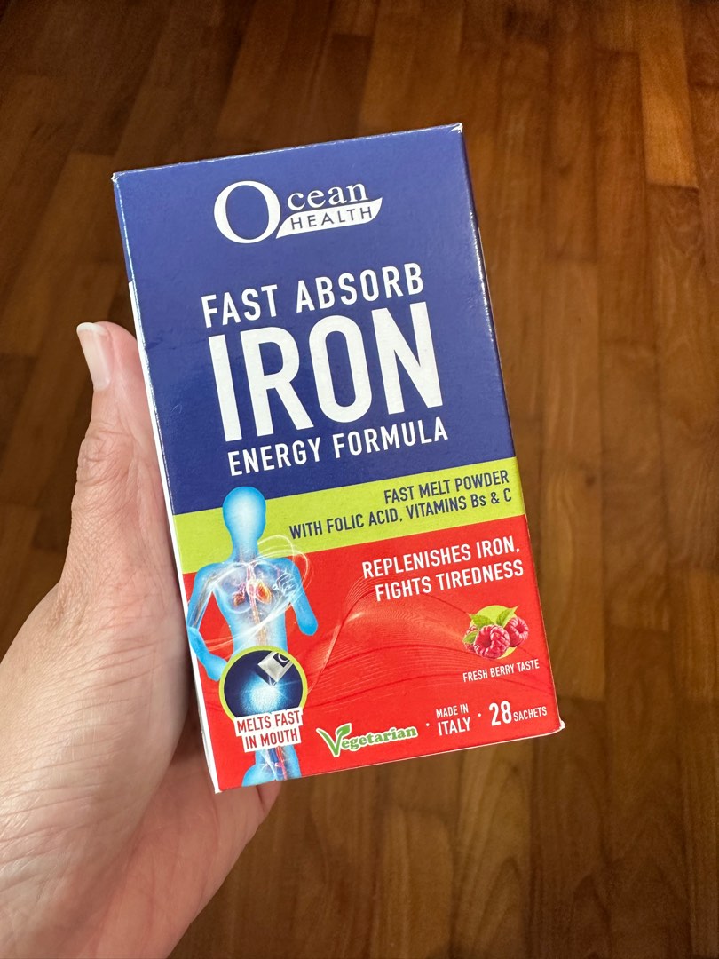 Ocean Health Fast Absorb Iron, Health & Nutrition, Health Supplements