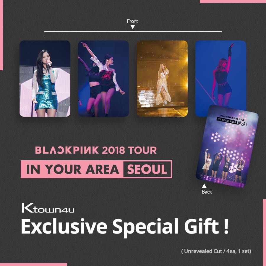 BLACKPINK IN YOUR AREA SEOUL DVD