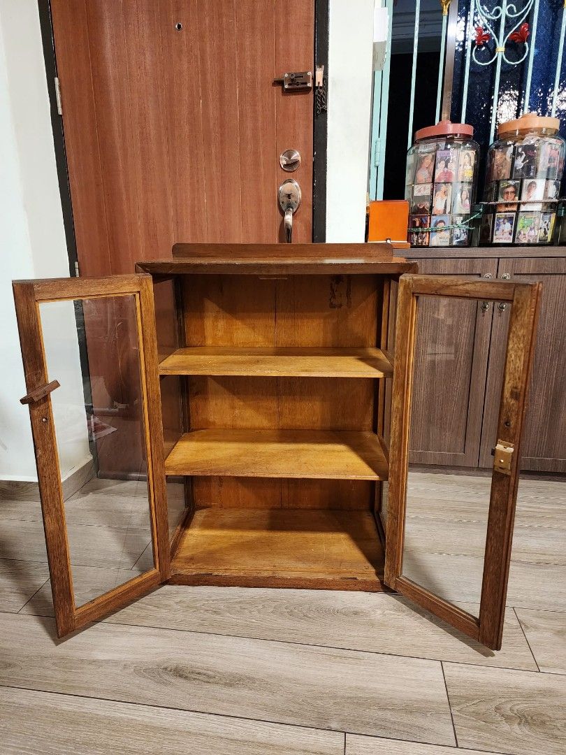 Old Wooden Display Furniture & Home Living, Furniture, Shelves, & Racks on