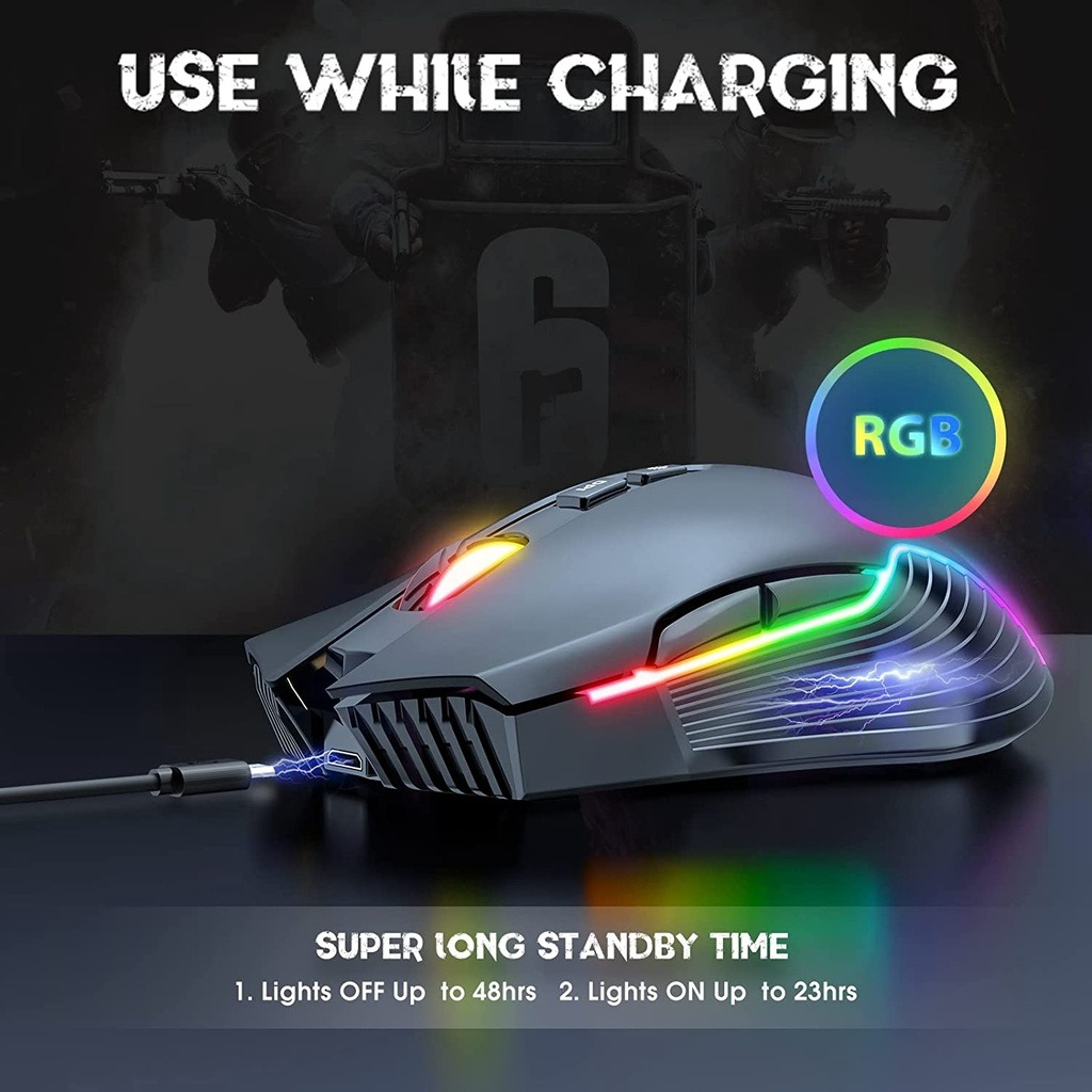 ONIKUMA CW905/CW902 RGB Wireless Gaming Mouse, Computers & Tech, Parts ...