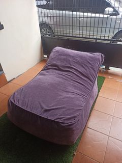 (net) original CELLINI BEAN BAG, big size warna ungu