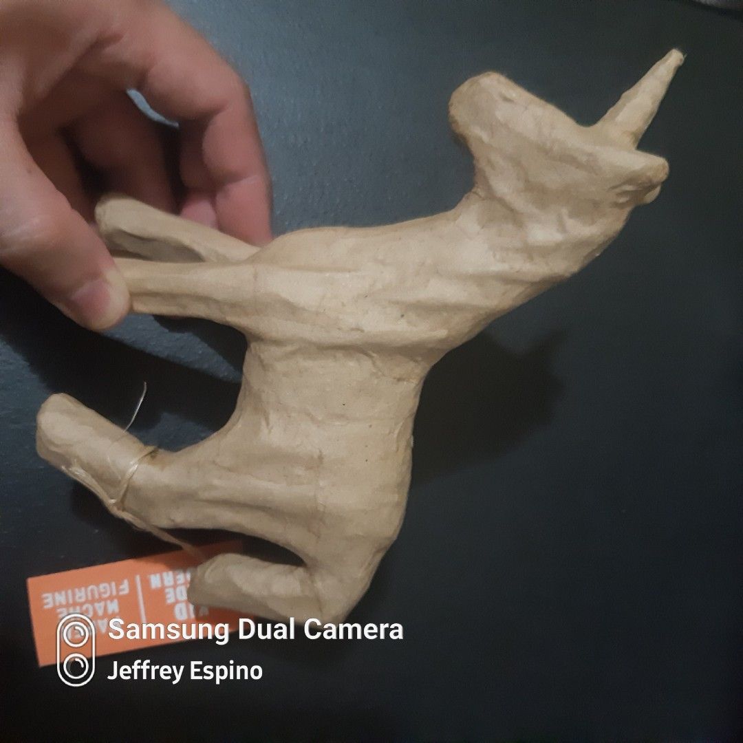 Paper Mache Figurine Unicorn (Category: Figurines & Statues) located in Quezon City. Submitted by jeffreyespino (Listing ID 1229663744, Image 2). Description: We accept cash, GCash 09152688298, Maya 09989968742, BPI, BDO, LBC, Cebuana Lhuiler, MLhuiler and Palawan Express payments. For faster transaction sms us thru 09989968742 Deliver / pick up thru Grab, Lalamove, Borzo, Toktok etc. Shipping via JRS Express or LBC (delivery or shipping fee to b