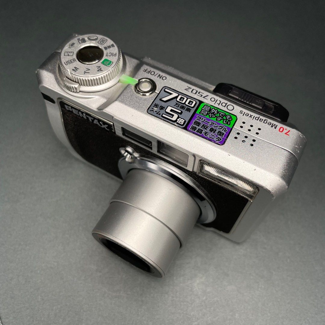 Pentax Optio 750Z/CCD/數位/賓得士, 相機攝影, 相機在旋轉拍賣