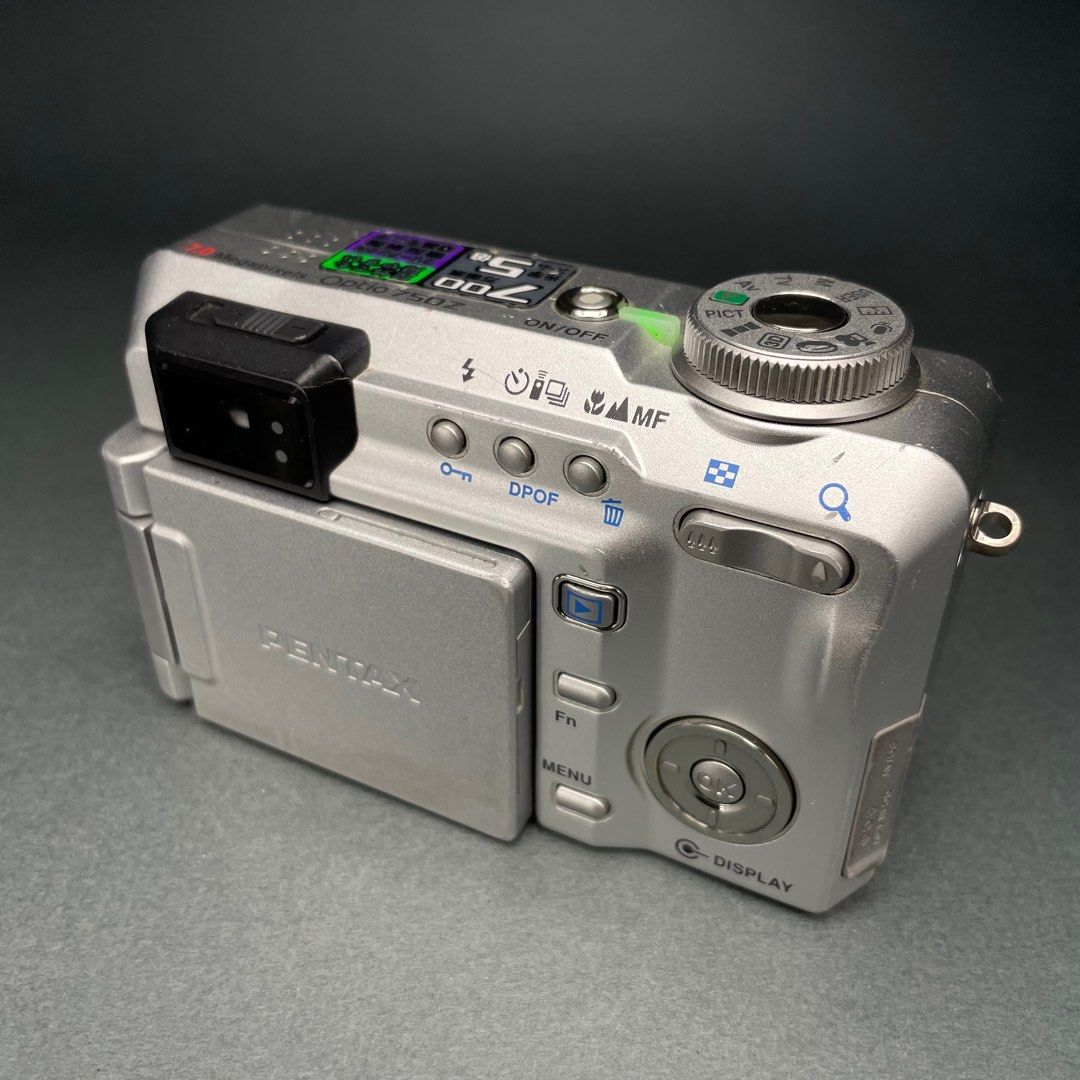 Pentax Optio 750Z/CCD/數位/賓得士, 相機攝影, 相機在旋轉拍賣