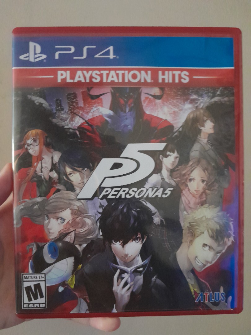 Persona 5 PS4 game disc, Video Gaming, Video Games, PlayStation on ...