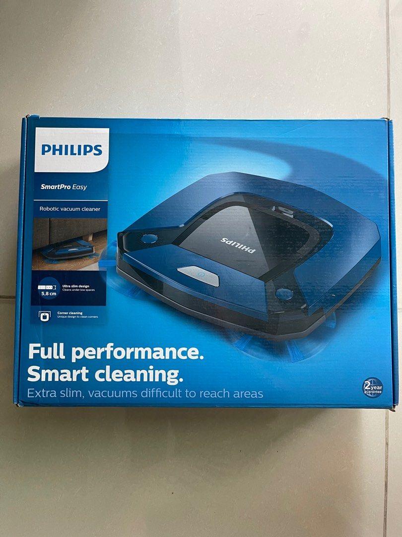 Philips Smart Pro Easy Robot Vacuum Cleaner (No Warranty), TV & Home