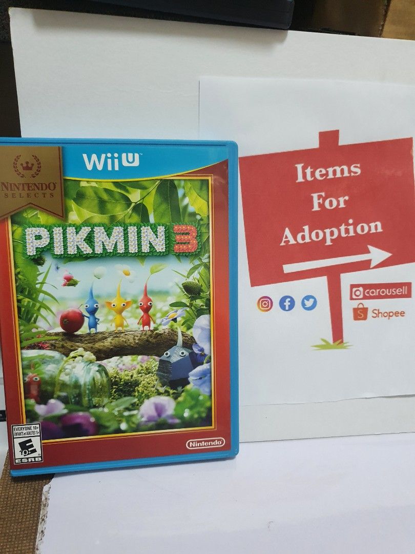 Pikmin 3 (Nintendo Wii U, USA) (Category: Nintendo) located in Quezon City. Submitted by itemsforadoption (Listing ID 1229773681, Image 1). Description: Rfs: Its 2023! Happy New Year! Hoping you have a good year ahead of you! If you have questions feel free to send a message. Though I'll most likely be able to reply from 10am to 8pm. Please be patient and understanding. Decluttering games and items that I've picked up or for friends and family. M