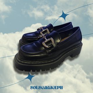 Platform Leather Loafers