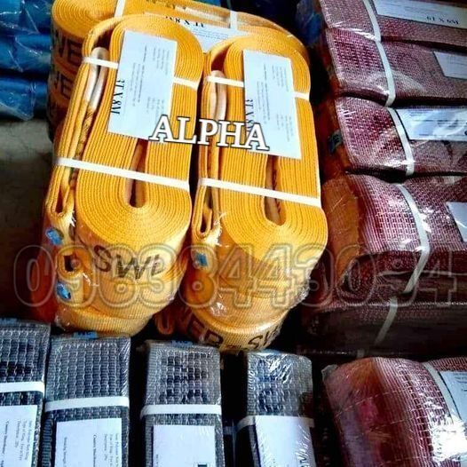 POLYESTER LIFTING BELT 4TONS CAPACITY (4,000kgs.) (Category: Construction & Building Materials) located in Quezon City. Submitted by Kaithy20 (Listing ID 1229691462, Image 3). Description: 09638443094 Polyester Webbing Sling/Sling Belt Heavy Duty Eye to Eye Type Of Sling. NOTE: Brand New! ~ Power Brand ~ Originated From Korea ~ With Webbing And Quality Certificate ~ According to CE and USA Standard Webbing Sling Sizes & Capacity: TONS/CAPACITY: 1