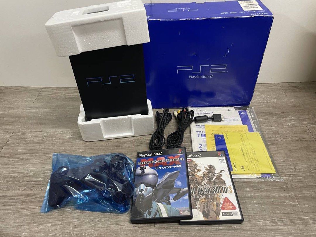 罕有美品日版110v sony ps2 playstation 2 主機scph-10000 第一代初代