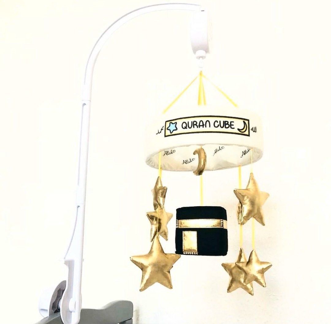 Quran cube islamic mobile cot, Babies & Kids, Infant Playtime on Carousell