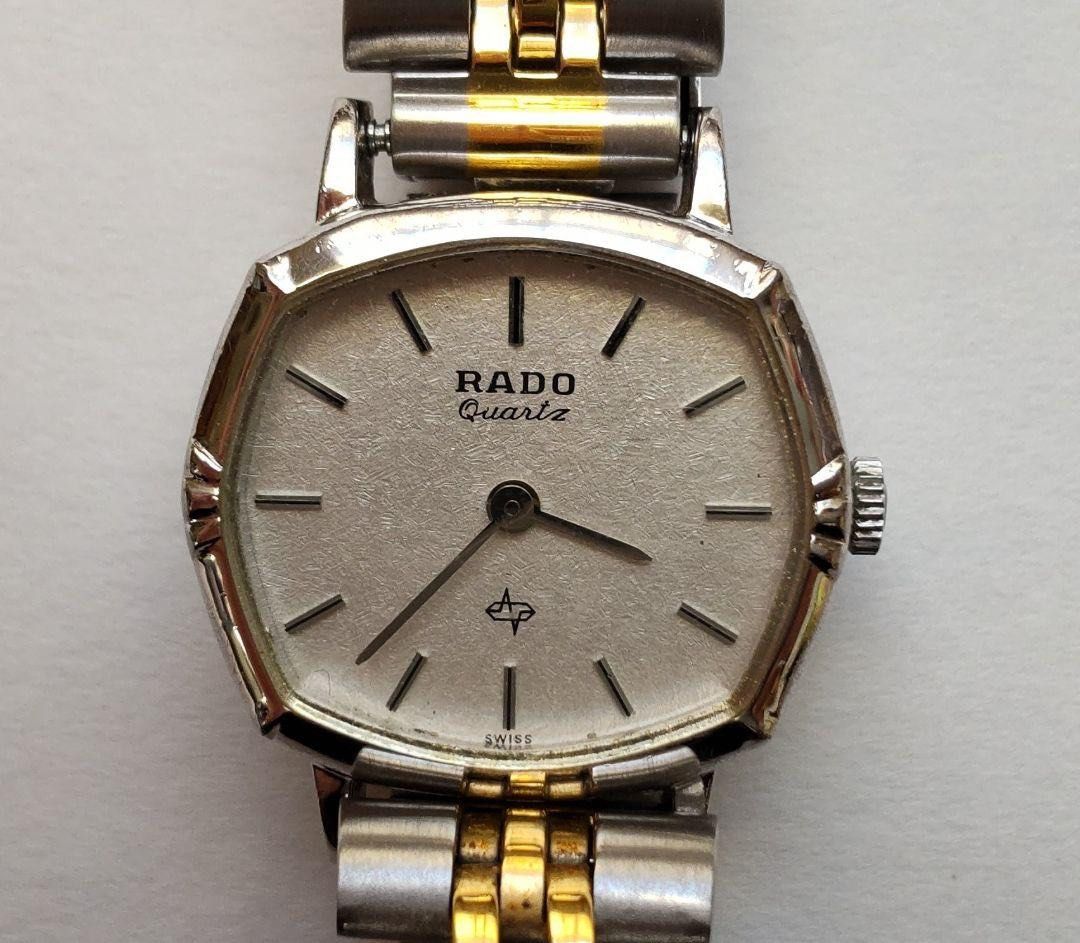 Rado Ladies Watch Quartz (Category: Luxury Watches) located in Antipolo. Submitted by kiksy.closet (Listing ID 1229712034, Image 2). Description: Rado Ladies Watch Quartz - Condition: Windshield: There are some small scratches that are hard to see unless you look closely. Case: There are some minor scratches on the whole. The belt is an external product. Battery must also be replaced, hence its cheap price. - Case size: Approx. 2.5 cm (including 