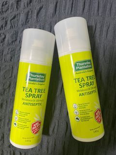 READY STOCK! LAST 02 Bottles 🇦🇺Australia Thursday Plantation Tea Tree Spray Antiseptic 140g