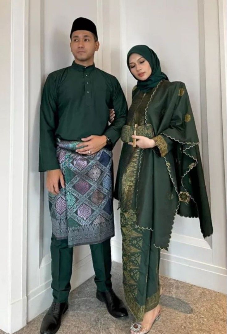 [Rent] Calacara Kebaya Klasik in emerald, Women's Fashion, Muslimah