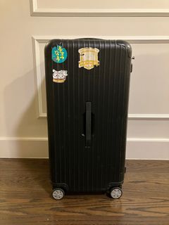 Used Rimowa Bolero 85L 4 Wheels Suitcase Trunk Matte Black Very